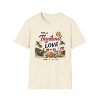 From Thailand With Love. 4th of July Unisex Tee