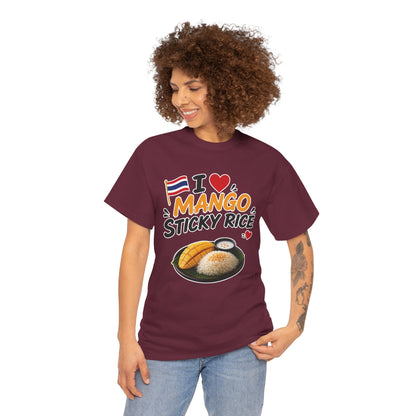 I Love Mango Sticky Rice Unisex T-Shirt