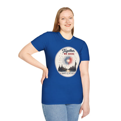 Together We Shine 4th of July Tee