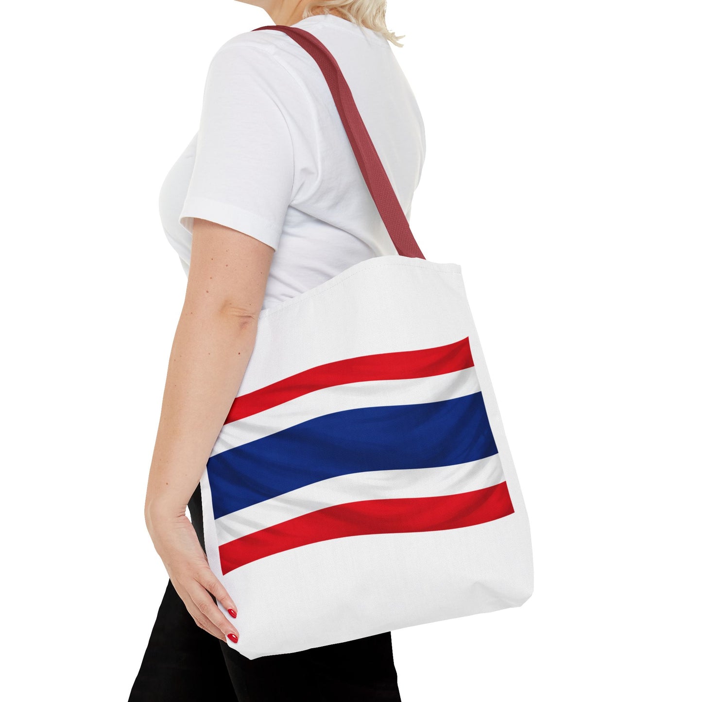I heart Thailand with Thailand flag Tote Bag (AOP)