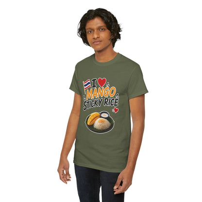 I Love Mango Sticky Rice Unisex T-Shirt