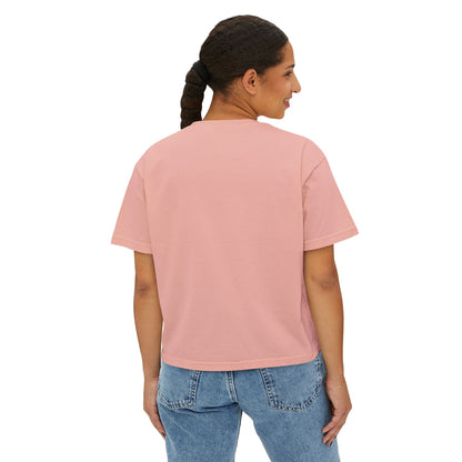 Made in Thailand Living in USA Women's Boxy Tee