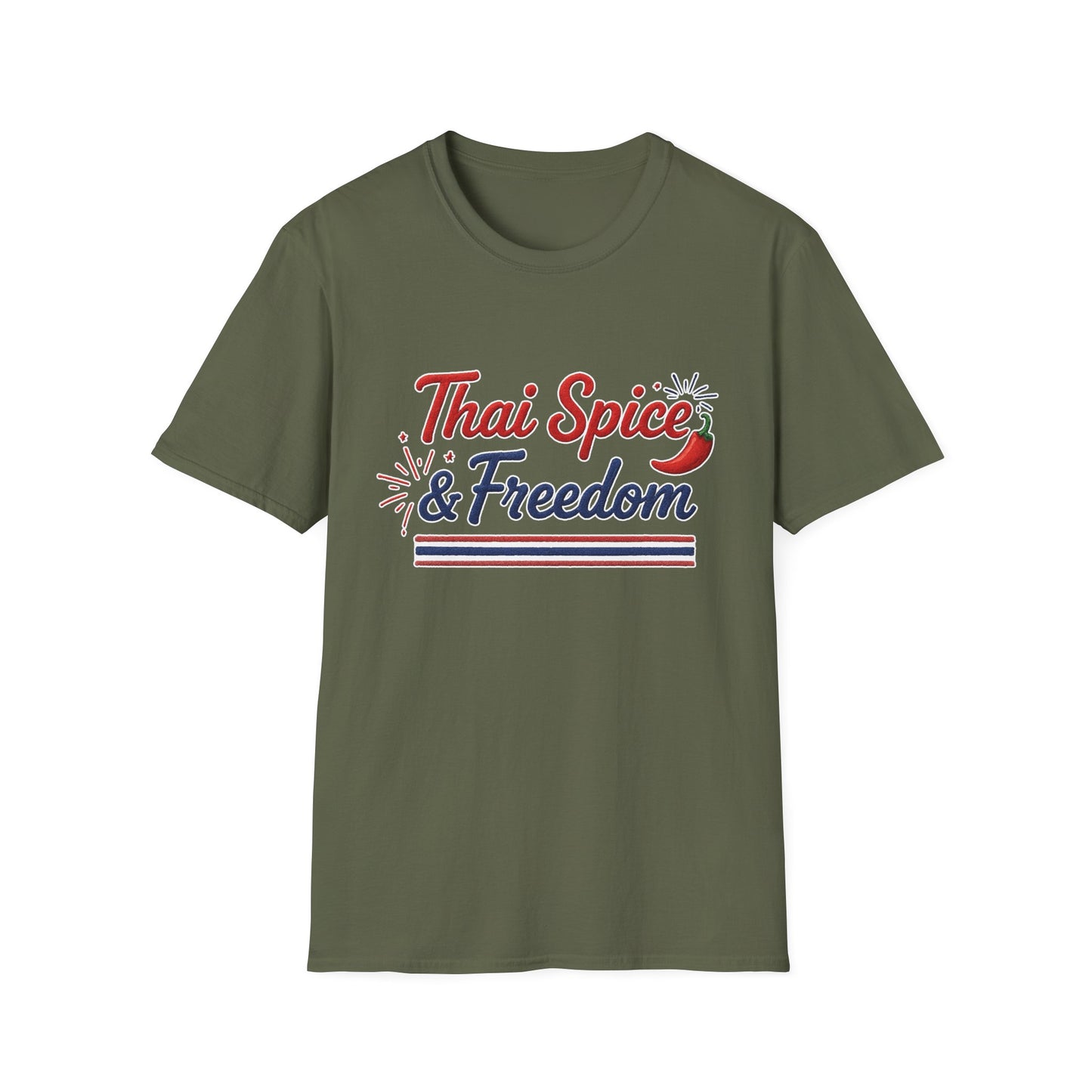Thai Spice & Freedom Unisex Softstyle Tee