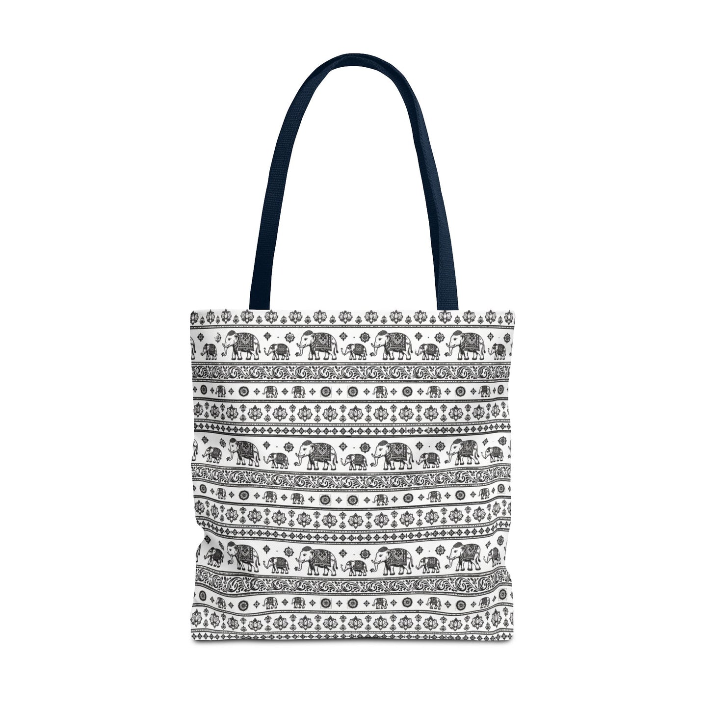 Thai Elephant Tote Bag - Patterned AOP