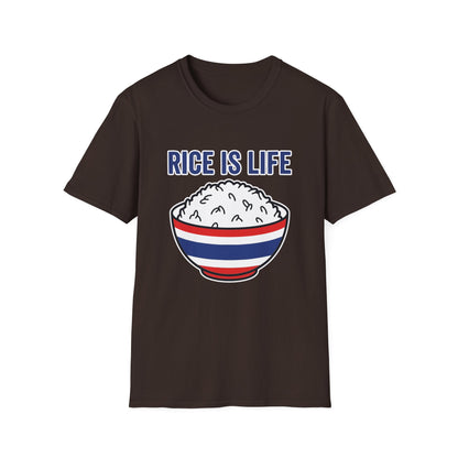 Rice is Life (Front) Unisex Tee