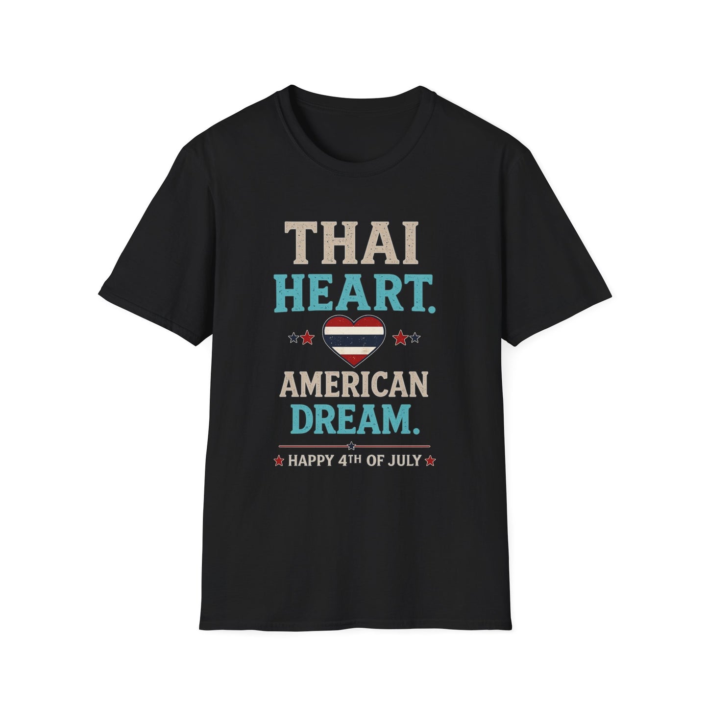Thai Heart. American Dream. 4th of July Unisex Tee