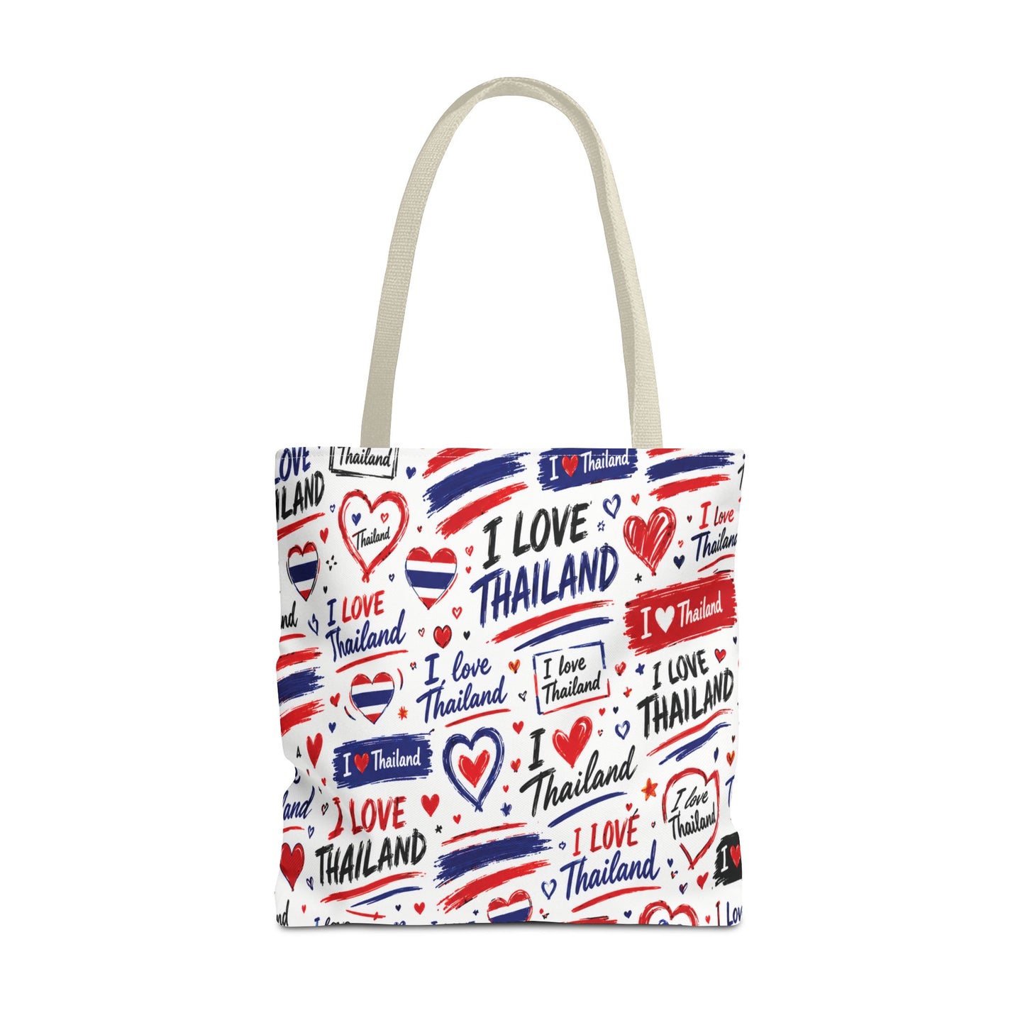 I love Thailand Tote Bag Wide Bottom