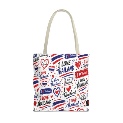 I love Thailand Tote Bag Wide Bottom