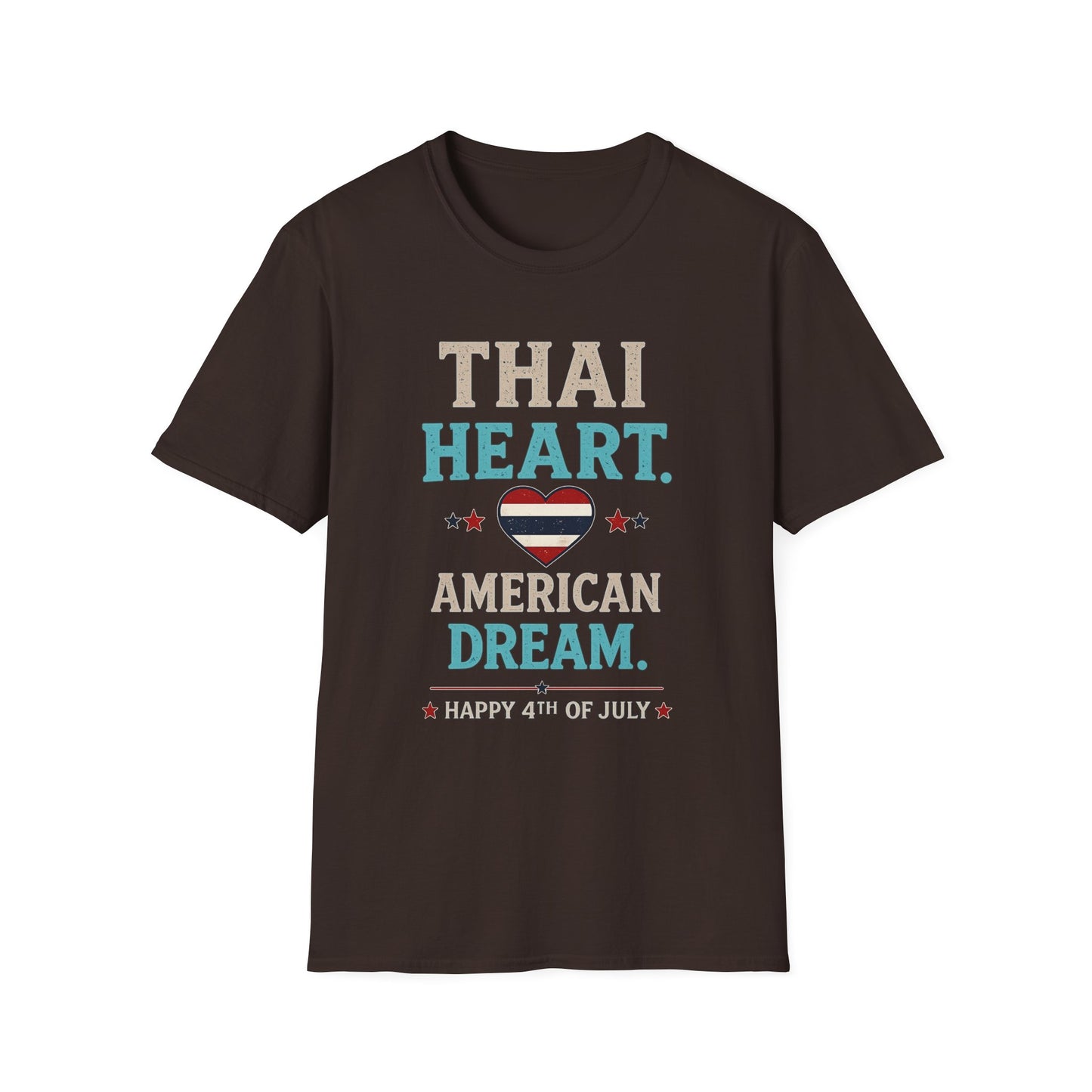 Thai Heart. American Dream. 4th of July Unisex Tee