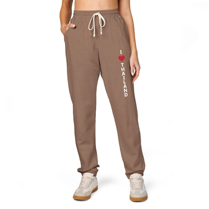 I Heart Thailand Unisex Fleece Sweatpants
