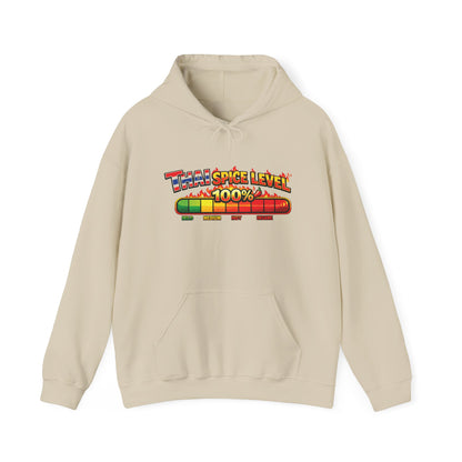 Thai Spice Level 100% Men Hooded Sweatshirt
