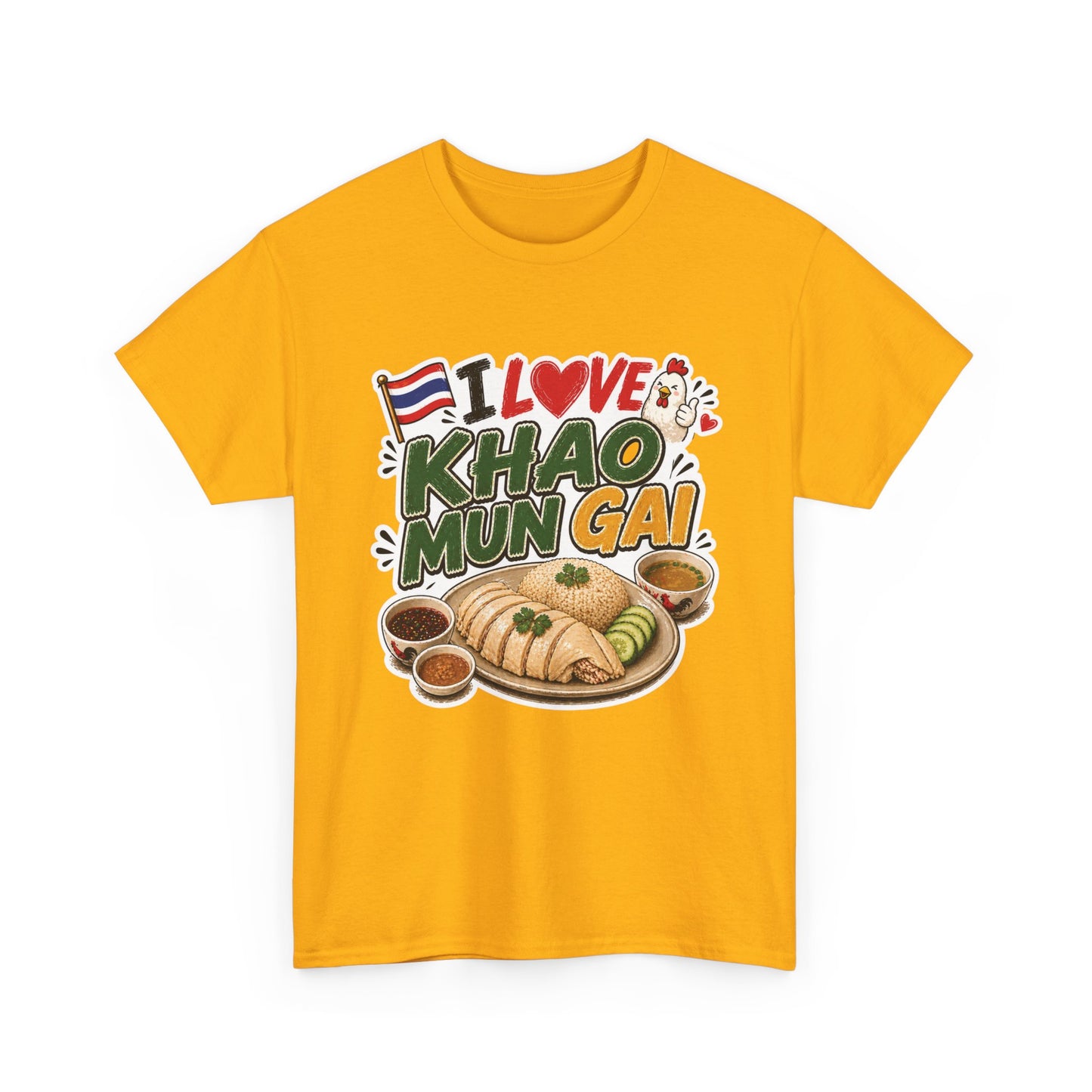 I Love Khao Mun Gai Unisex Tee