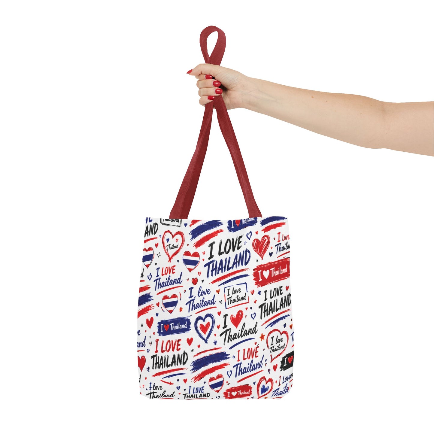 I love Thailand Tote Bag Wide Bottom