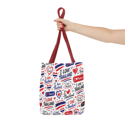 I love Thailand Tote Bag Wide Bottom