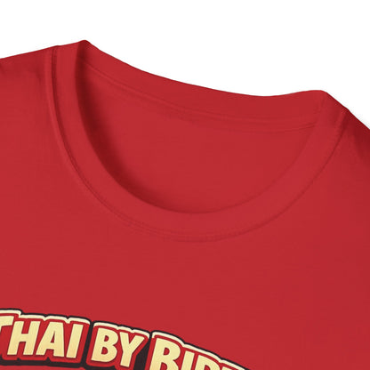 Thai by birth, American by BBQ Unisex Softstyle Tee