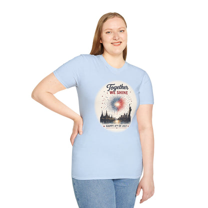 Together We Shine 4th of July Tee