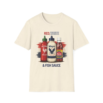 Red, White & Fish Sauce Unisex SoftStyle Tee