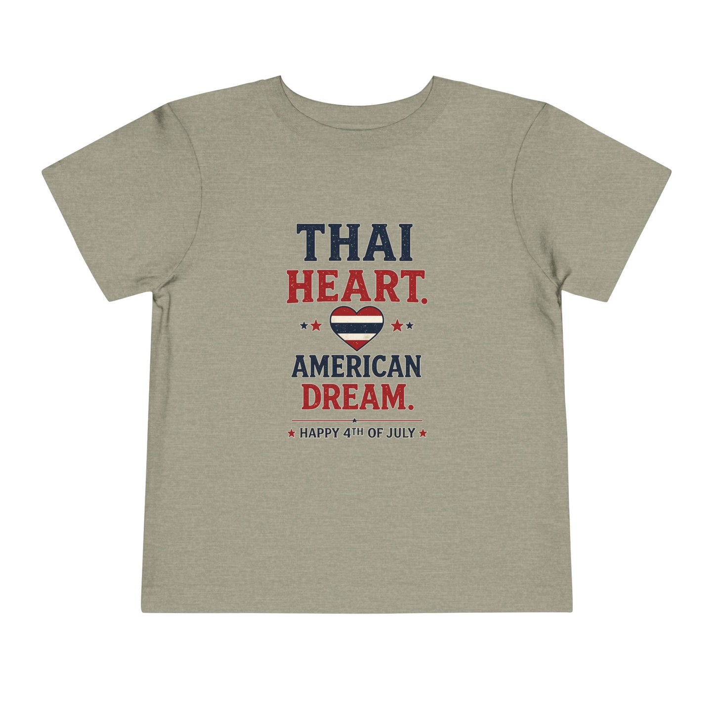 Thai Heart, American Dream 4th of July Toddler Kids Tee