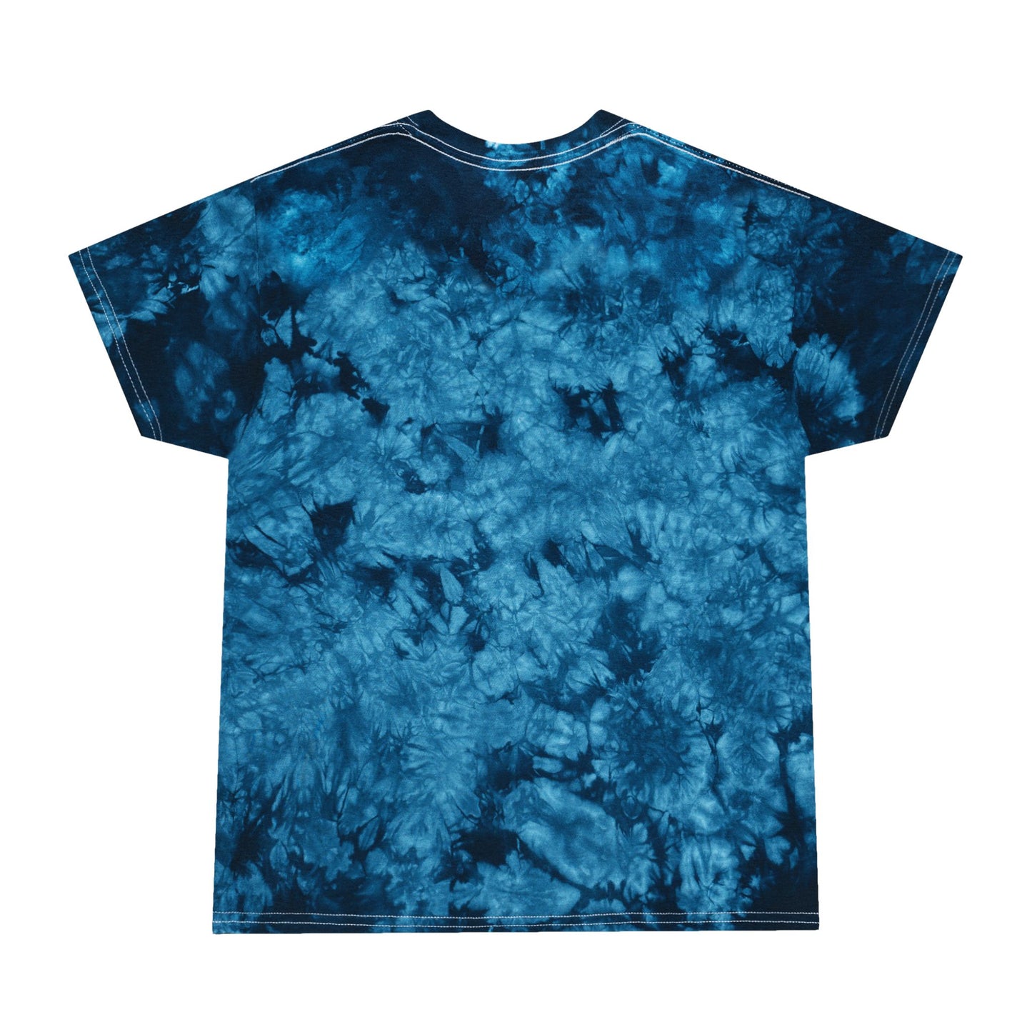 ยินดีที่ได้รู้จัก (Nice to meet you) Blue/Red Unisex Crystal Tie-Dye Tee