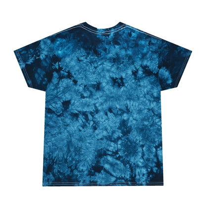 ยินดีที่ได้รู้จัก (Nice to meet you) Blue/Red Unisex Crystal Tie-Dye Tee