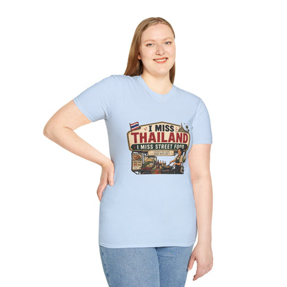 I Miss Thailand I Miss Street Food Unisex SoftStyle Tee