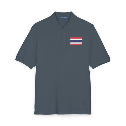 Thailand Flag Polo Shirt (Embroidery)