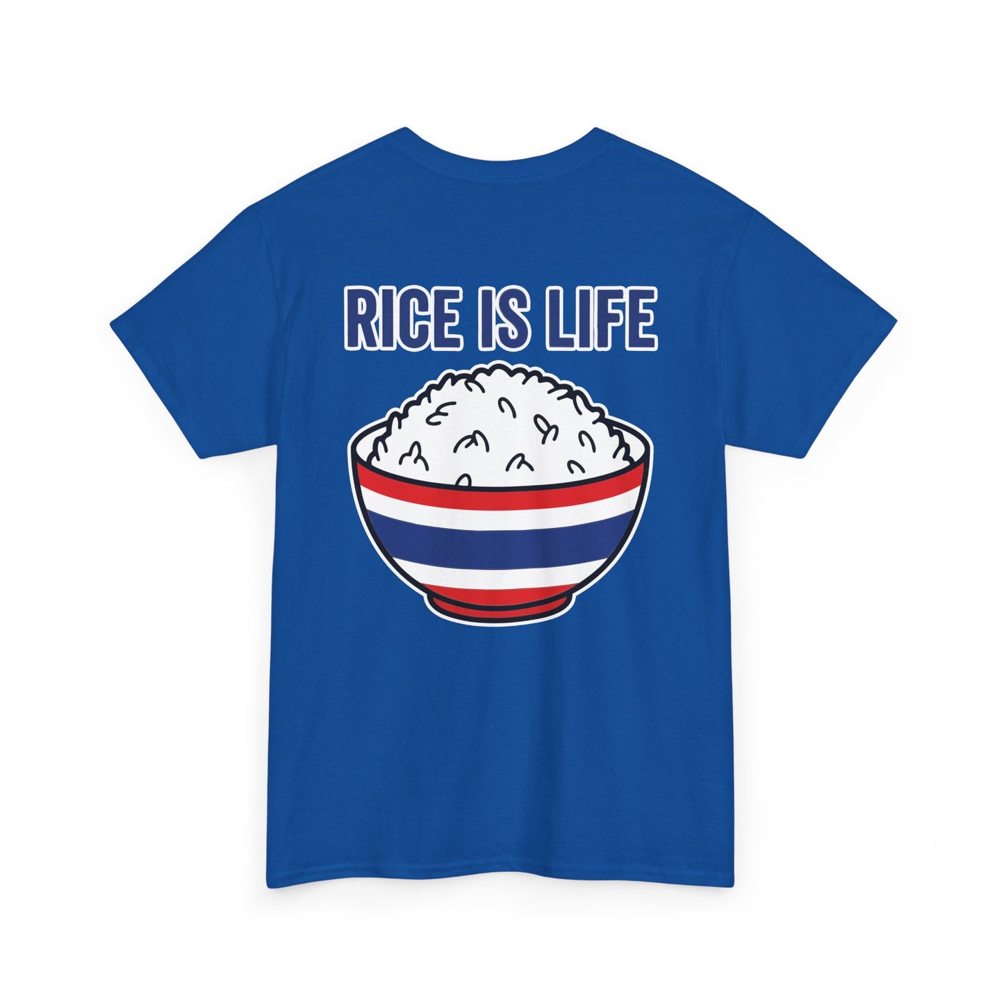 Rice is Life (Back) Heavy Cotton Tee