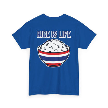 Rice is Life (Back) Heavy Cotton Tee