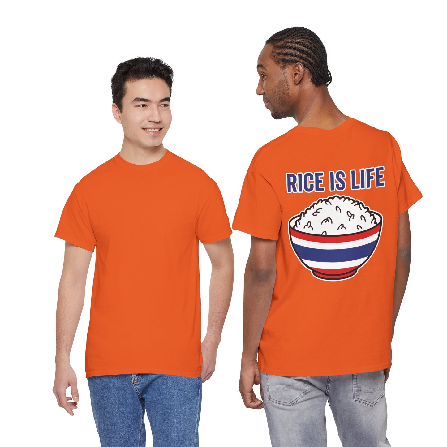 Rice is Life (Back) Heavy Cotton Tee