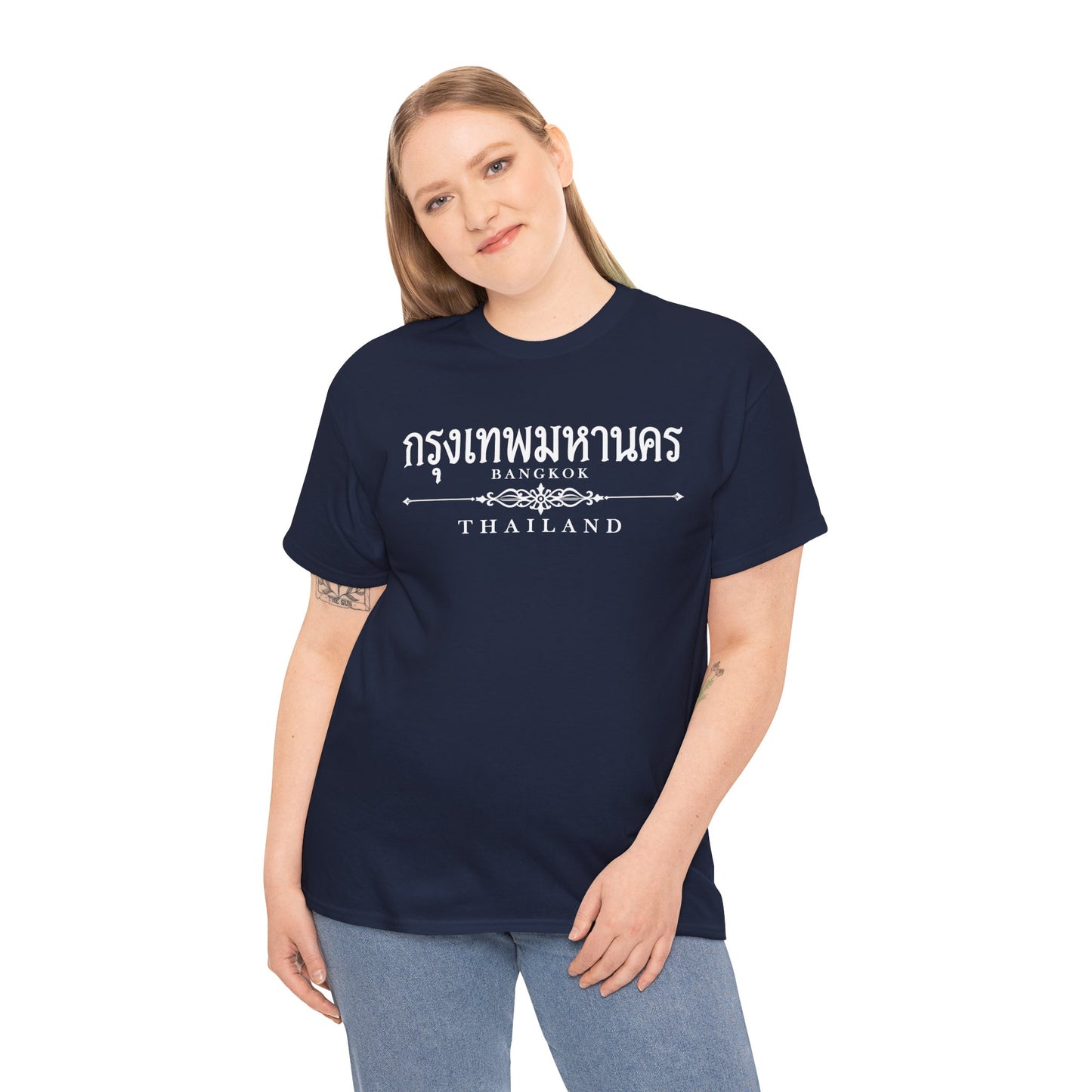 กรุงเทพมหานคร Bangkok Unisex Heavy Cotton Tee