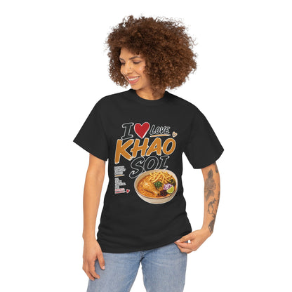 I Love Khao Soi Unisex Tee
