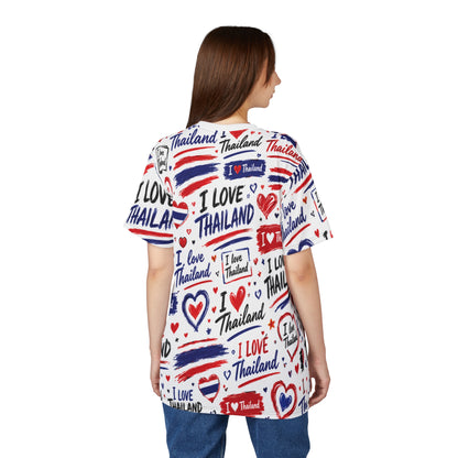 I Love Thailand Unisex Cut & Sew Tee (AOP)