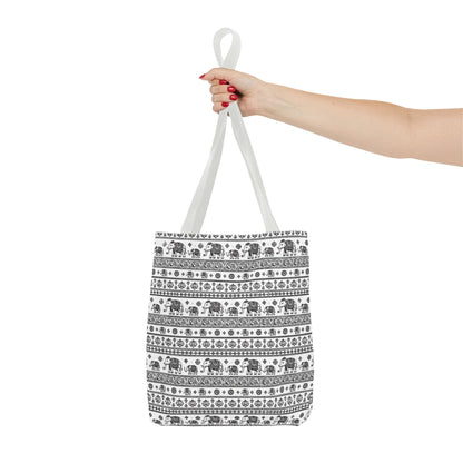 Thai Elephant Tote Bag - Patterned AOP