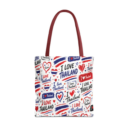 I love Thailand Tote Bag Wide Bottom