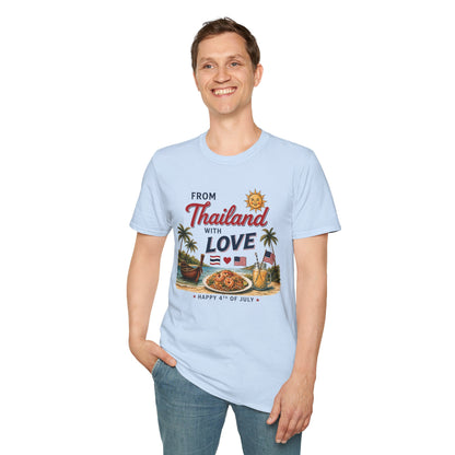 From Thailand With Love. 4th of July Unisex Tee