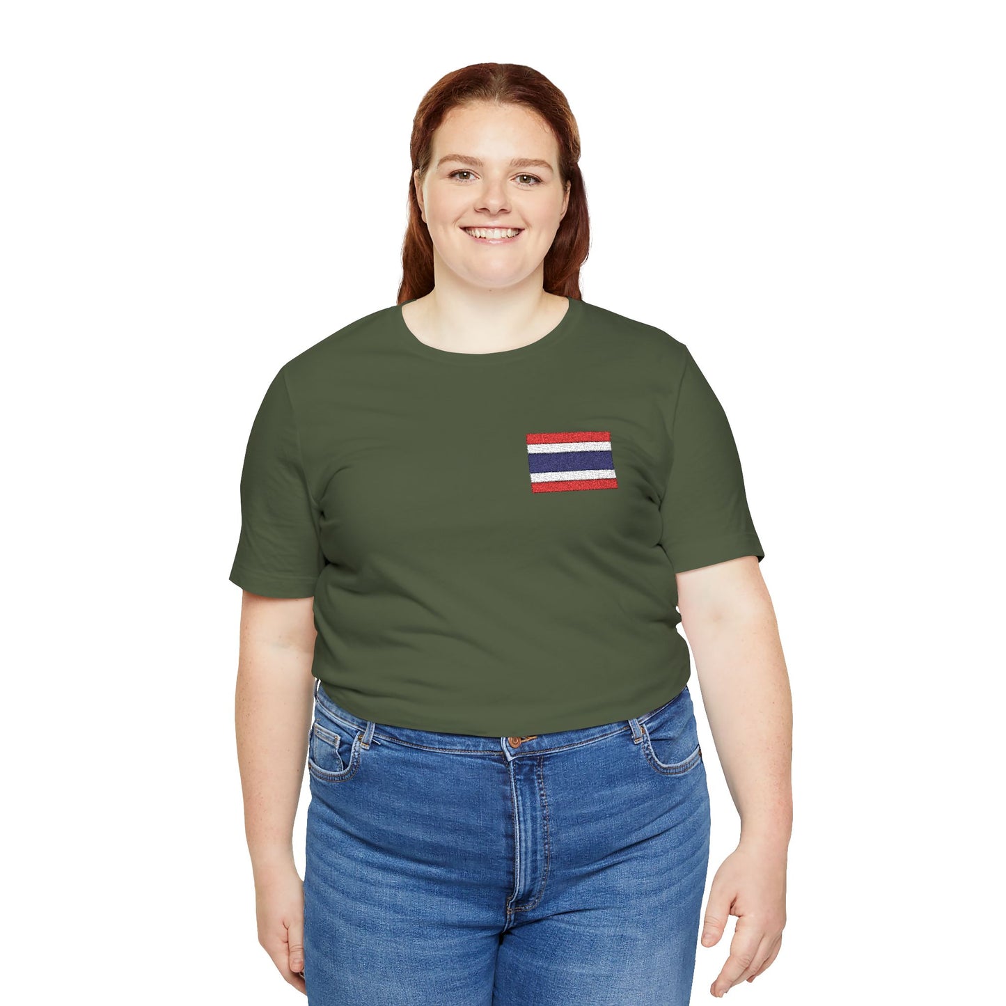 Thailand Flag Tee (Embroidery)