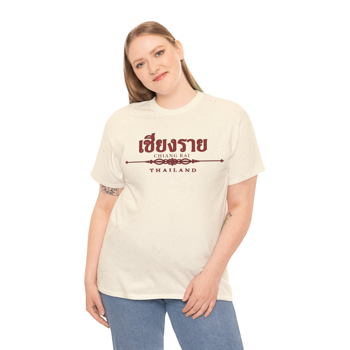 Chiang Rai Thailand Unisex Heavy Cotton Tee
