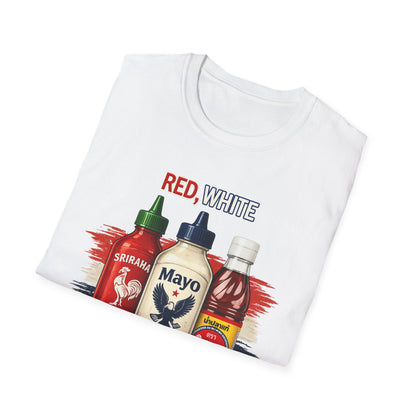Red, White & Fish Sauce Tee