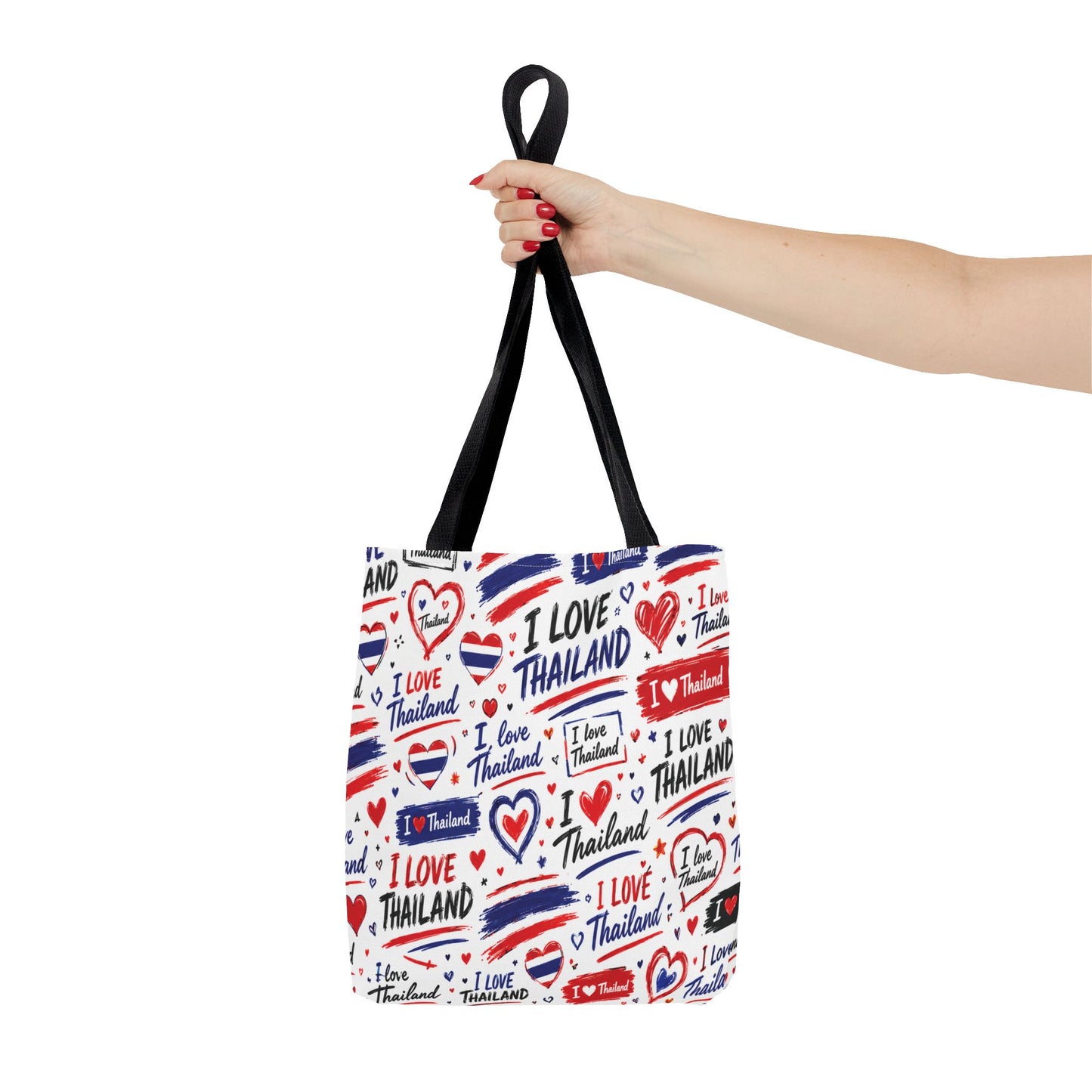 I love Thailand Tote Bag Wide Bottom