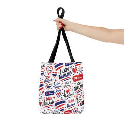 I love Thailand Tote Bag Wide Bottom