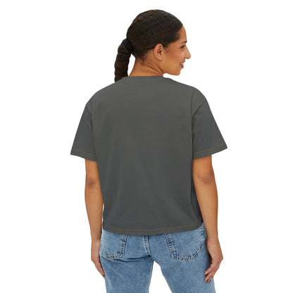 Made in Thailand Living in USA Women's Boxy Tee