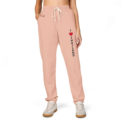 I Heart Thailand Unisex Fleece Sweatpants