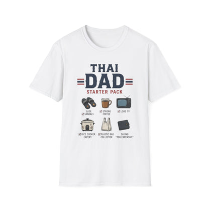Thai Dad Starter Pack Tee (Funny Gift for Fathers)