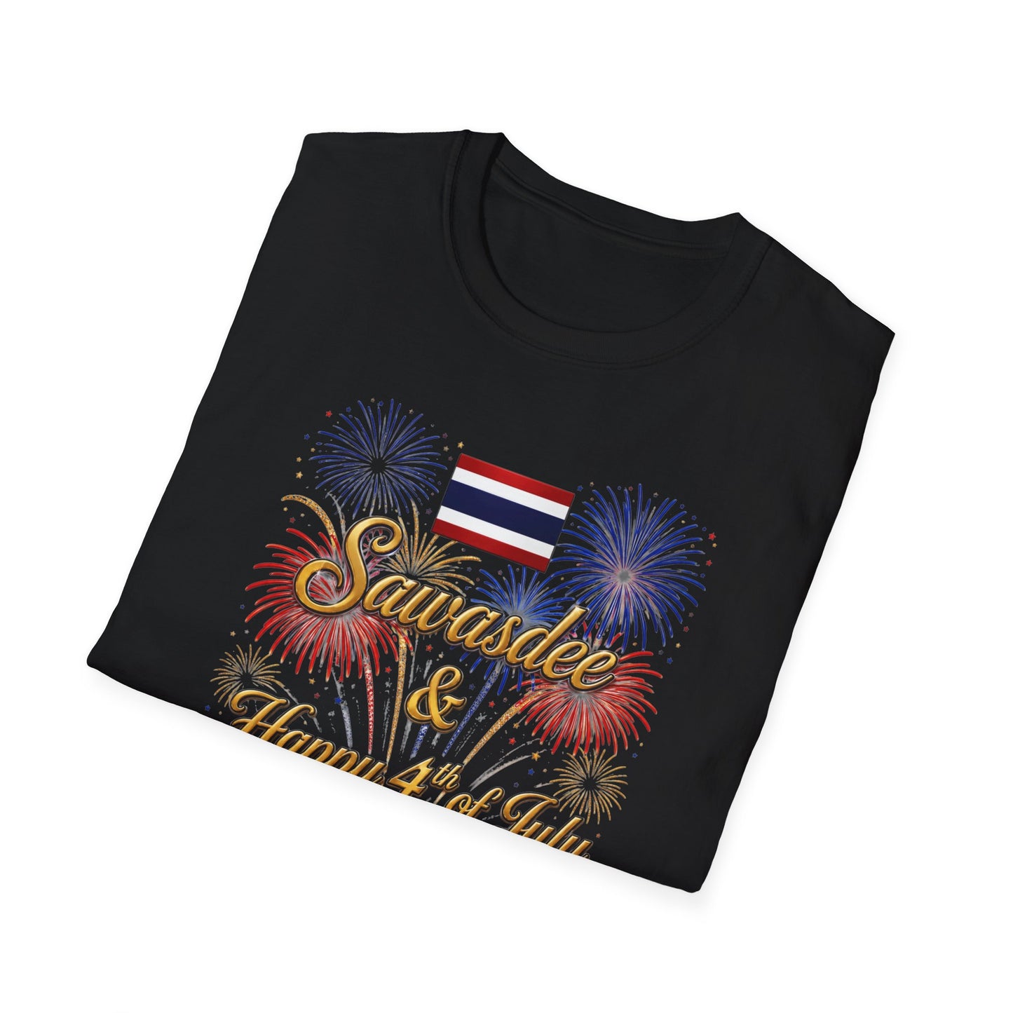 Sawasdee & Happy 4th of July Tee