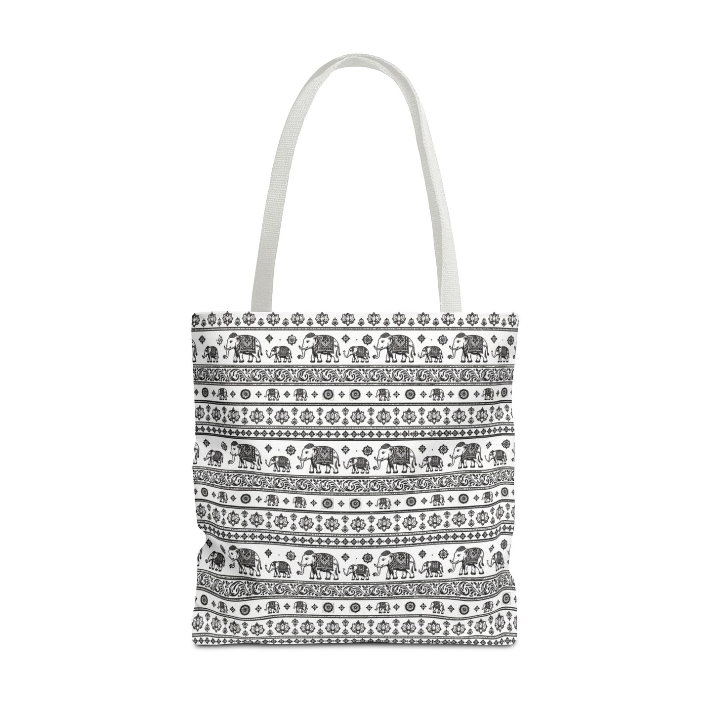 Thai Elephant Tote Bag - Patterned AOP