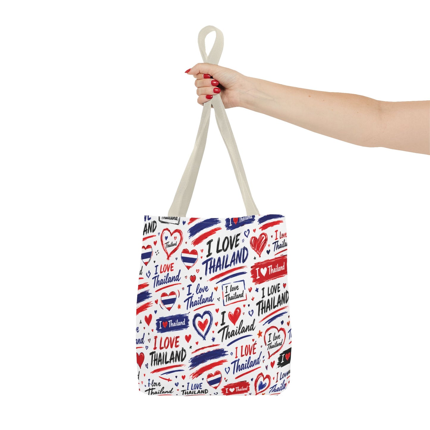 I love Thailand Tote Bag Wide Bottom