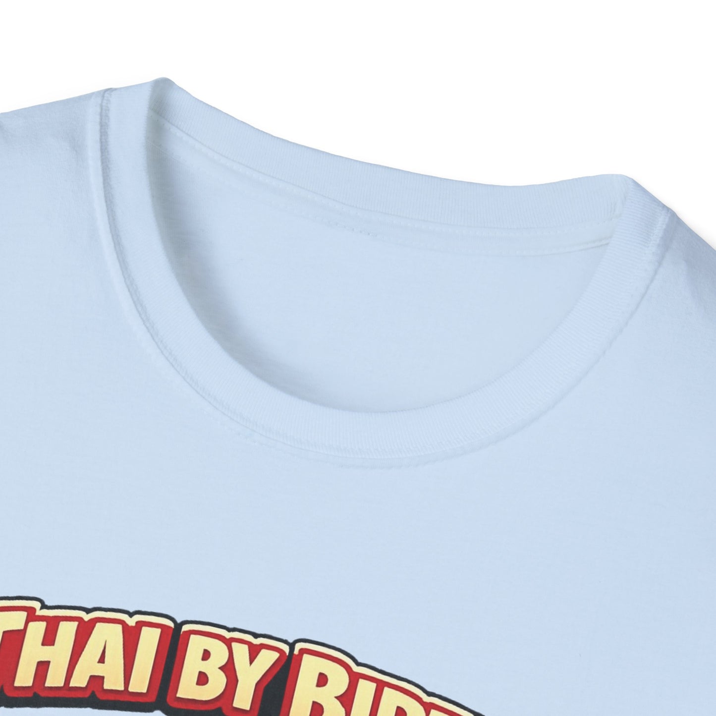 Thai by birth, American by BBQ Unisex Softstyle Tee