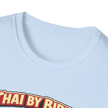 Thai by birth, American by BBQ Unisex Softstyle Tee