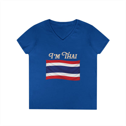 I’m Thai, Of Course I Speak Thailish V-Neck Tee