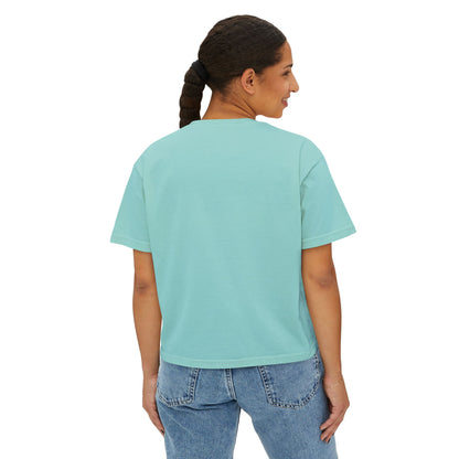 Made in Thailand Living in USA Women's Boxy Tee